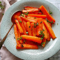 Air Fryer Honey Roasted Carrots