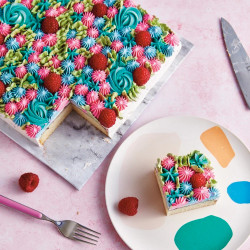 Lyndsay Sung’s Buttercream Flower Garden Holy Sheet Cake