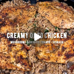 One Pot Meal: Orzo Pasta &amp; Chicken