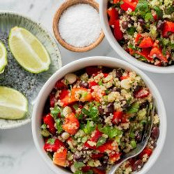 Superfood Black Bean &amp; Quinoa Salad Recipe