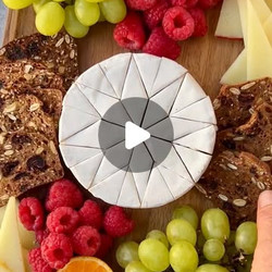 Festive Snowflake Brie