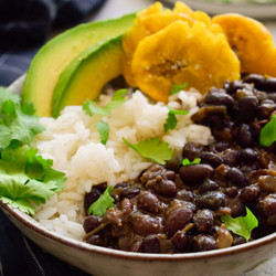 Cuban Black Beans &amp; Rice