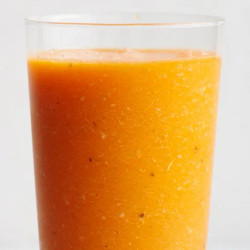 Tropical Carrot, Ginger, And Turmeric Smoothie