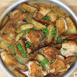 Chicken Vesuvio