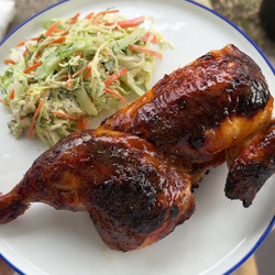Grilling A Chicken
