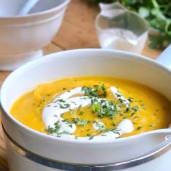 Velouté De Céleri-rave Aux Carottes