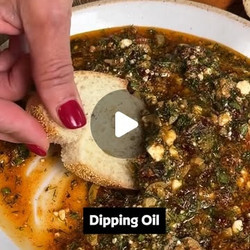 Mediterranean Olive Oil Dipping Oil
