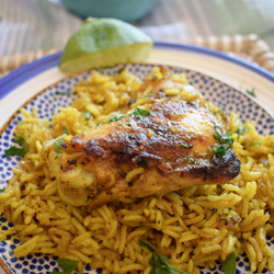 Moroccan Chicken &amp; Rice