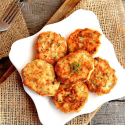 Air Fryer Crispy Salmon Bites