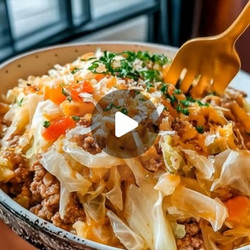 Hearty Cabbage &amp; Ground Beef Casserole