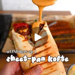 Sheet-pan Kebab Koftas