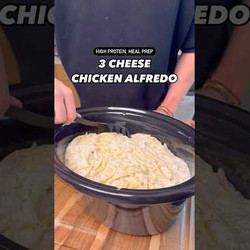 Stealth Health Slow Cooker 3 Cheese Chicken Alfredo