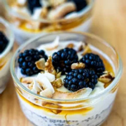 Chia And Oat Puddings