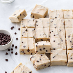 Chocolate Chip Cookie Dough Fudge