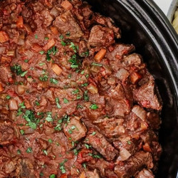 Slow Cooker Kokkinisto (greek Beef Stew)