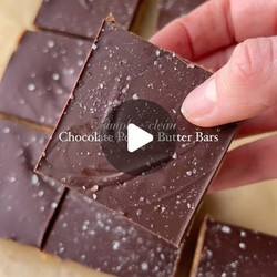 Almond flour or flax Chocolate Peanut Butter Bars