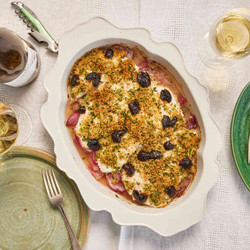 Sicilian-style Baked Cod