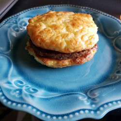 Keto Sausage And Biscuit