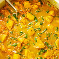 Thai Yellow Curry With Chicken
