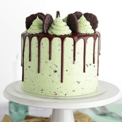 Thin Mint Chocolate Cake