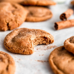 Brown Butter Snickerdoodle Cookies