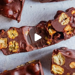 Chocolate Fudge Crunch Slab