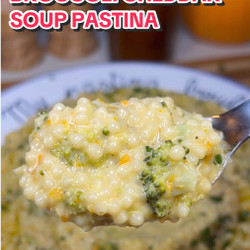 Broccoli Cheddar Soup Pastina