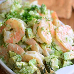 The Best Avocado Shrimp Salad