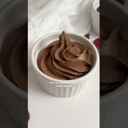 2-ingredient Chocolate Mousse 🍫