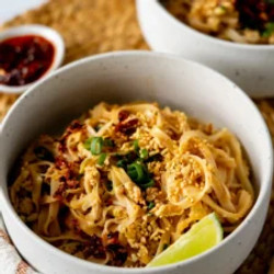 Creamy Coconut Peanut Noodles