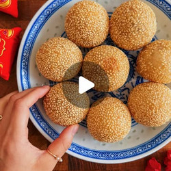 Jian Dui Crispy Chewy Sesame Balls