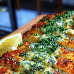 Crispy Baked Hot Honey Lemon Feta Chicken Cutlets