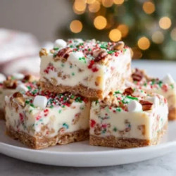 Santa’s No-bake Sugar Cookie Bars