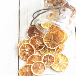 Oven Dried Lemon Slices
