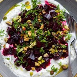 Whipped Feta With Beetroot, Dill &amp; Pistachios