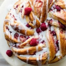 Raspberry Danish Twist Bread