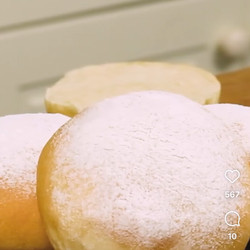 Hot Milk Floured Baps (rolls)