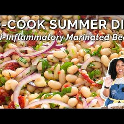 Marinated White Beans With Fresh Herbs &amp; Sun-dried Tomatoes