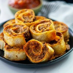 Cheesy Taco Pinwheels
