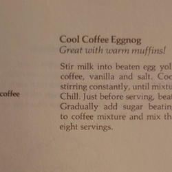Cool Coffee Eggnog