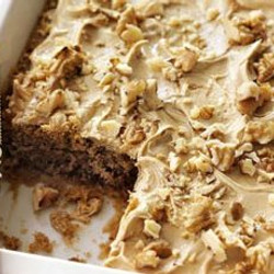 Microwave Coffee &amp; Walnut Cake