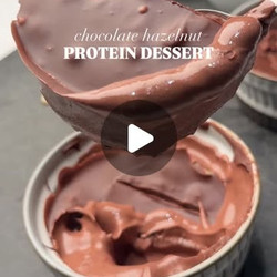 Nutella Protein Dessert