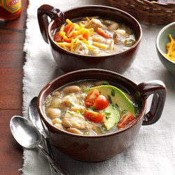 Pressure-cooker White Bean Chicken Chili