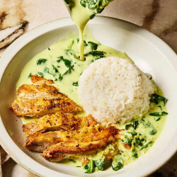 Ginger-turmeric Chicken Brothy Rice