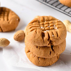 2-ingredient Peanut Butter Cookie No Sugar