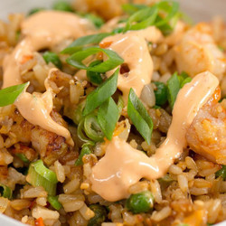 Air Fryer Shrimp Fried Rice