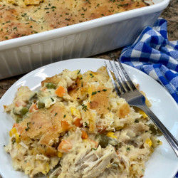 Cheddar Bay Chicken Pot Pie