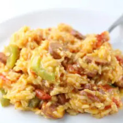 Instant Pot Cheesy Sausage And Rice
