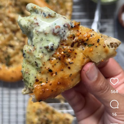 Chicken Stuffed Naan