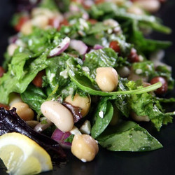 Super Detox Greens And Beans Salad